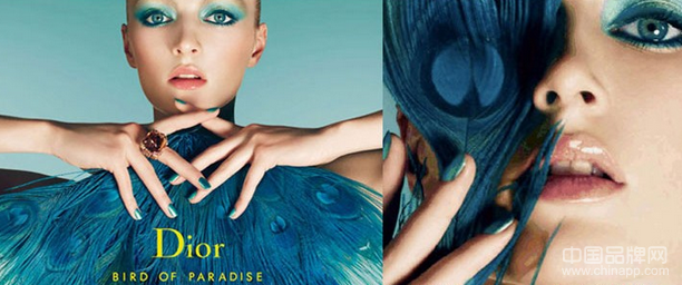 迪奥Dior春夏新彩妆 镁光灯下的华丽孔雀