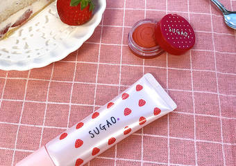 SUGAO - 粉红草莓系彩妆 SUGAO甜莓派对限定组全新发売