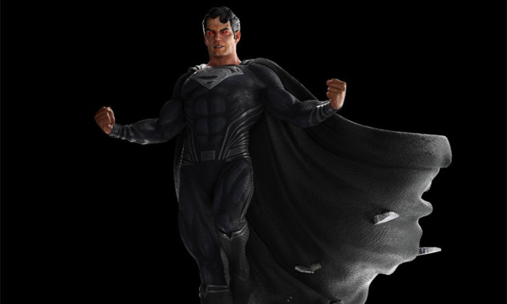 WETA《扎克施奈德 正义联盟》超人-黑色战衣版 1/4 比例全身雕像