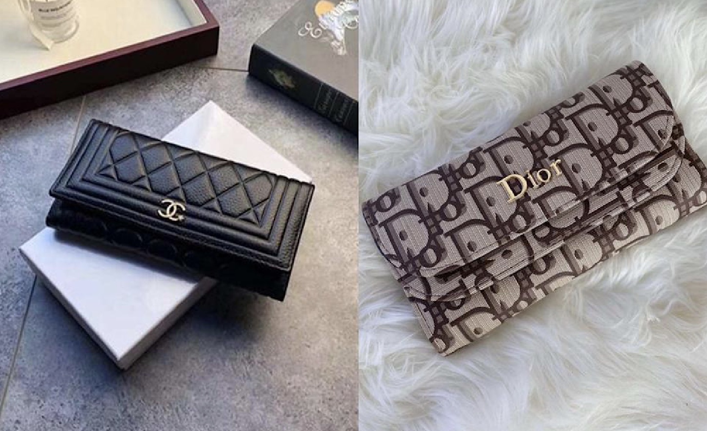 Chanel、Dior、Celine、Hermès推荐11款 送男女朋友名牌真皮长款钱包怎么选！